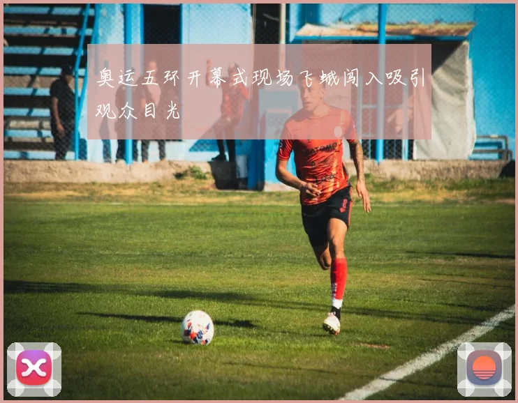 奥运五环开幕式现场飞蛾闯入吸引观众目光