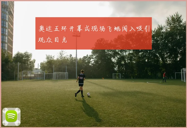 奥运五环开幕式现场飞蛾闯入吸引观众目光